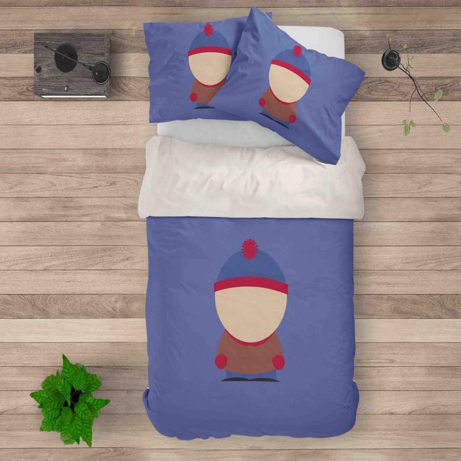 3D South Park Quilt Cover Set Bedding Set Pillowcases A381 LQH