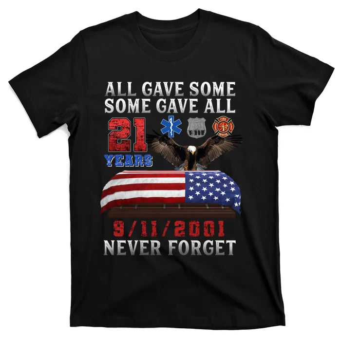 911 Never Forget 21St Anniversary Firefighters Unisex Shirt