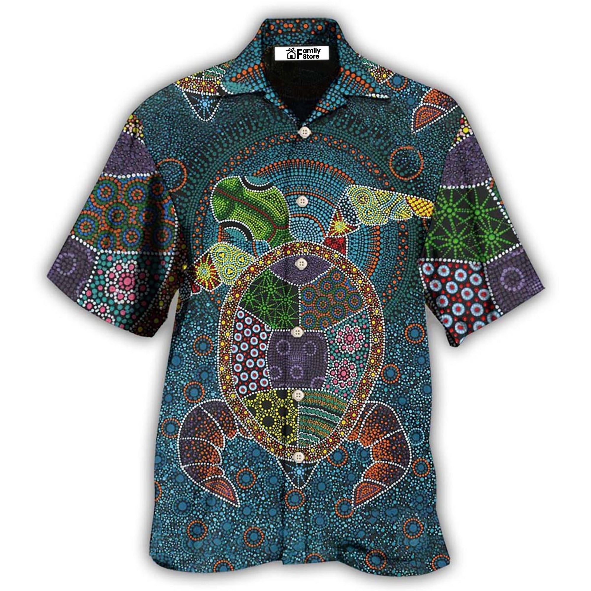 Turtle Love Life Style – Hawaiian Shirt