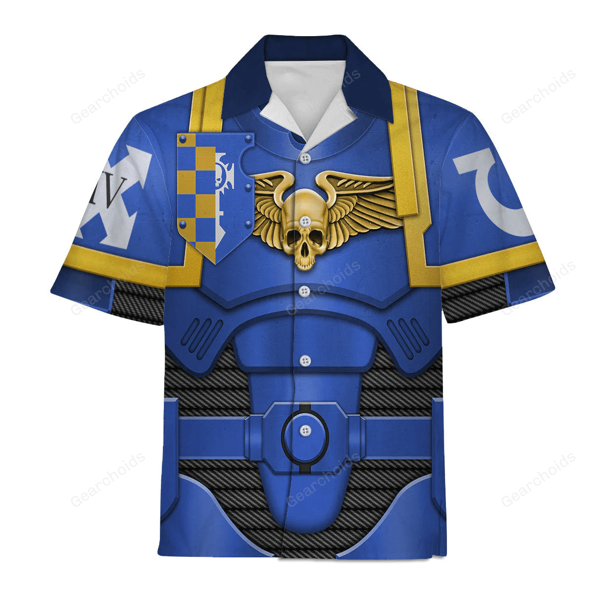 Warhammer Primaris Lieutenant – Costume Cosplay Hawaiian Shirt