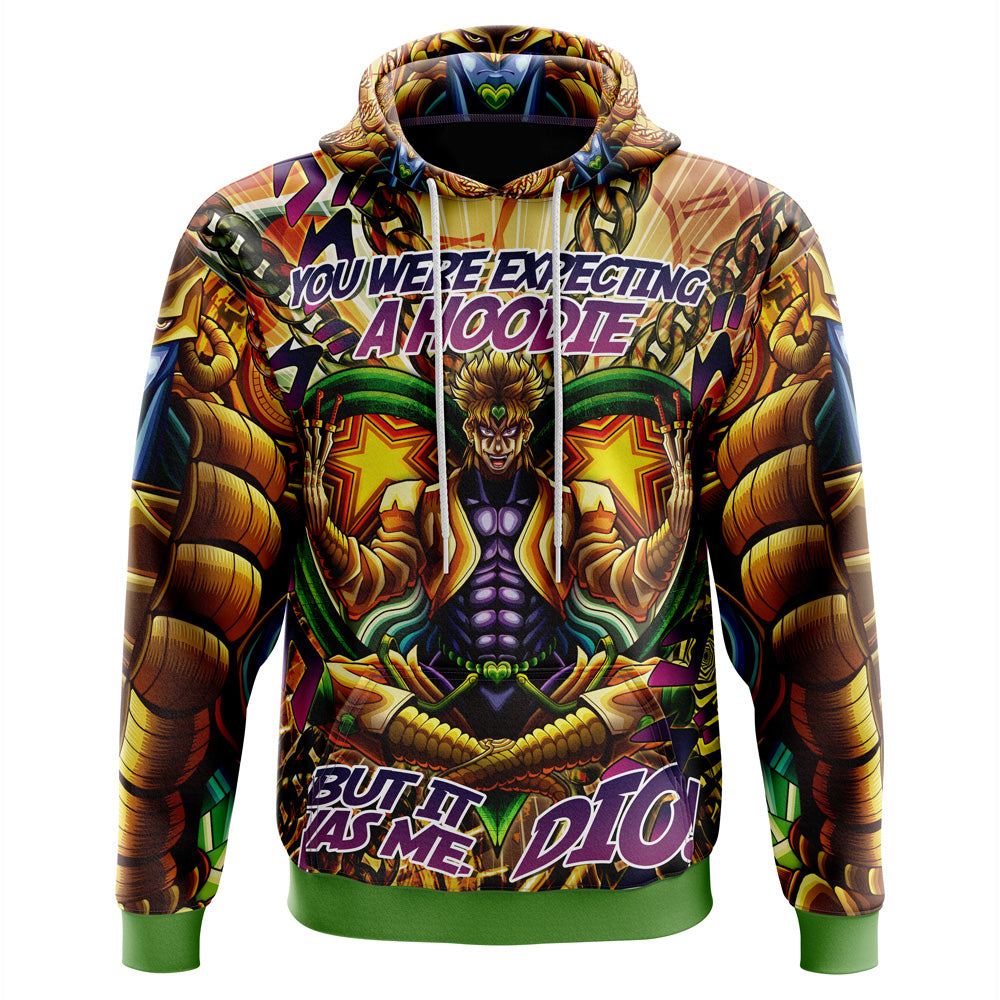 Trippy Medidating Dio It Was Me Jojo’S Bizarre Adventure – Hoodie