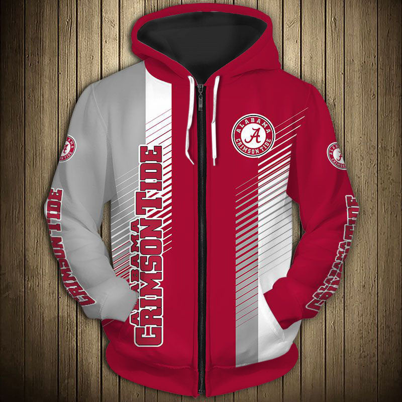 Alabama Crimson Tide Hoodie Stripe