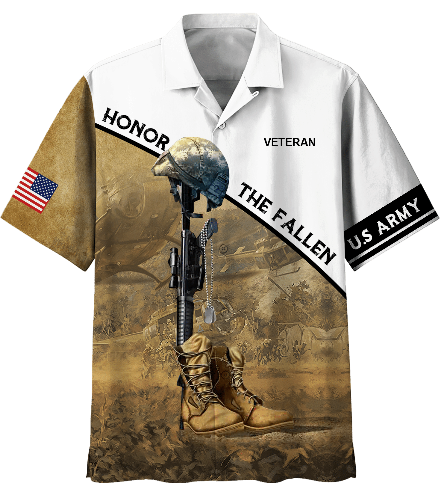 Us Army Honor The Fallen Hawaiian Shirt