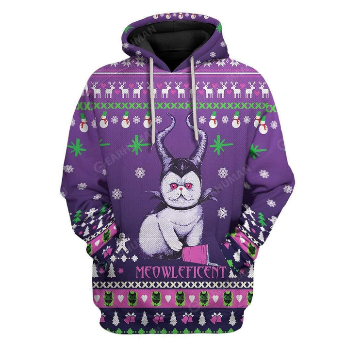 Ugly Meowleficent Hoodie For Men And Women