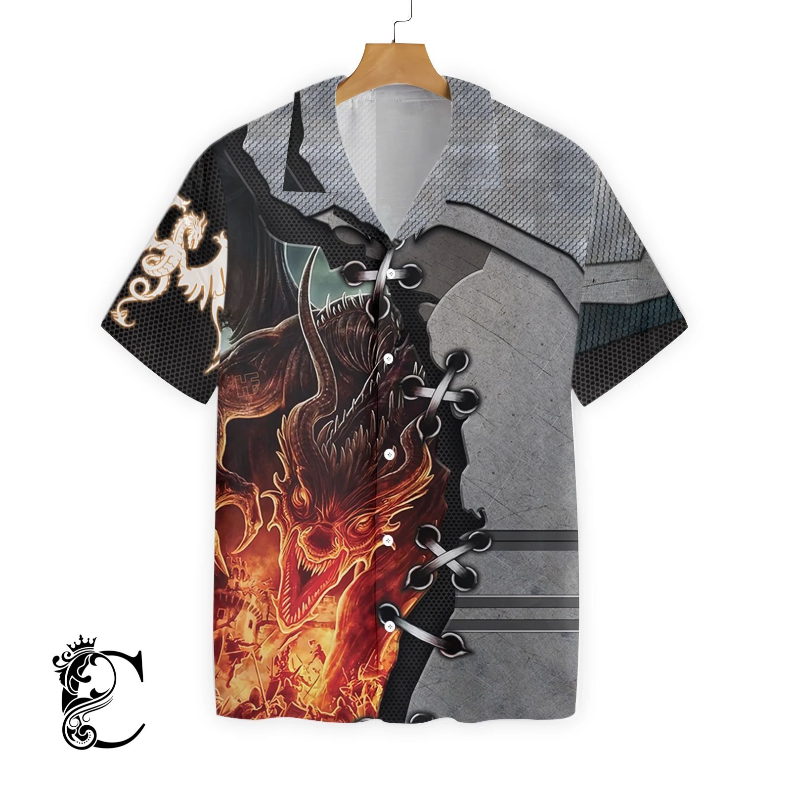 Tattoo And Dungeon Dragon Ez15 2412 Hawaiian Shirt