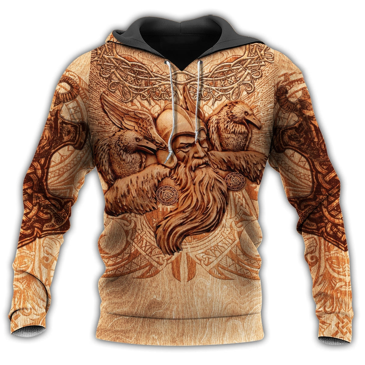 Viking Blood With Sunset – Hoodie