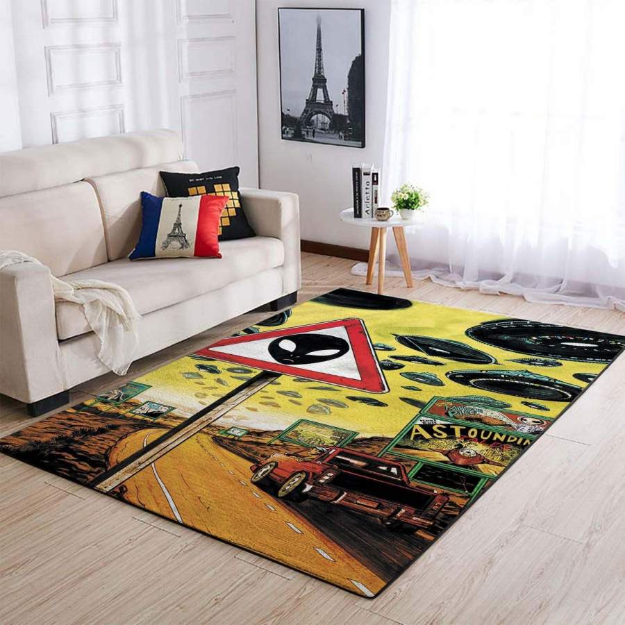 Aliens Area Rug