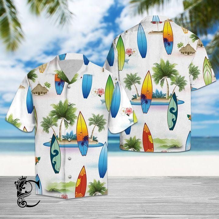 Surf Lover Surfer Unisex Hawaiian Aloha Shirts