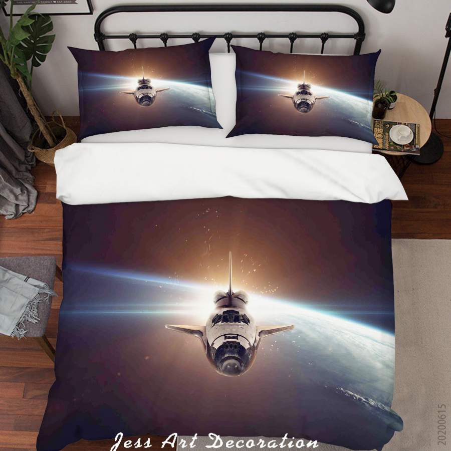 3D Fighter Universe Quilt Cover Set Bedding Set Duvet Cover Pillowcases SF115