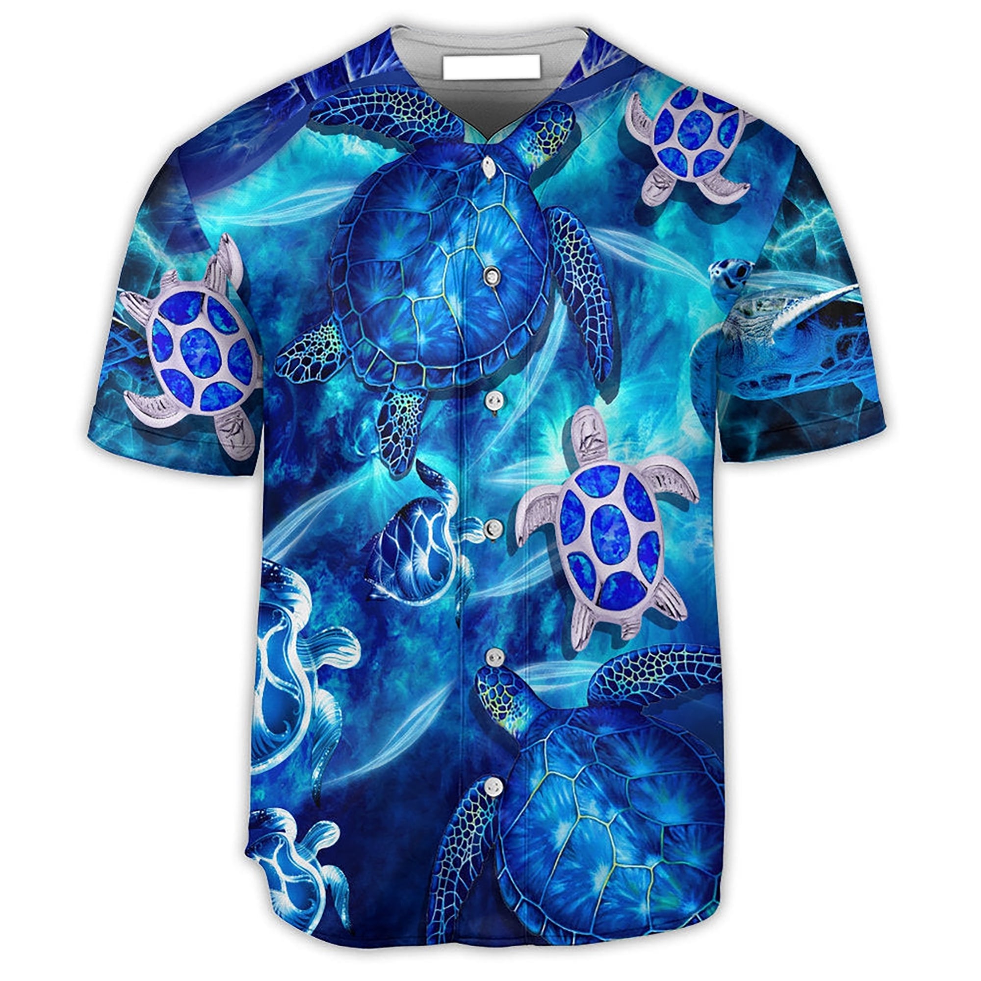 Turtle Go With The Flow In Ocean – Baseball Jersey