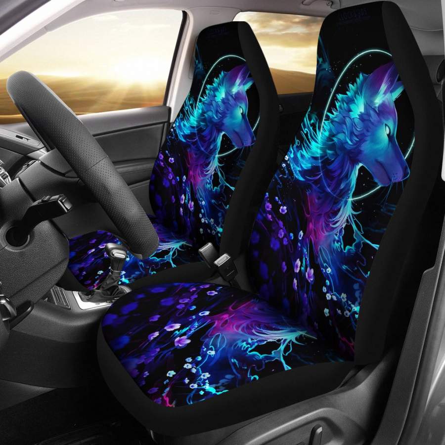 Wolf Car Seat Covers