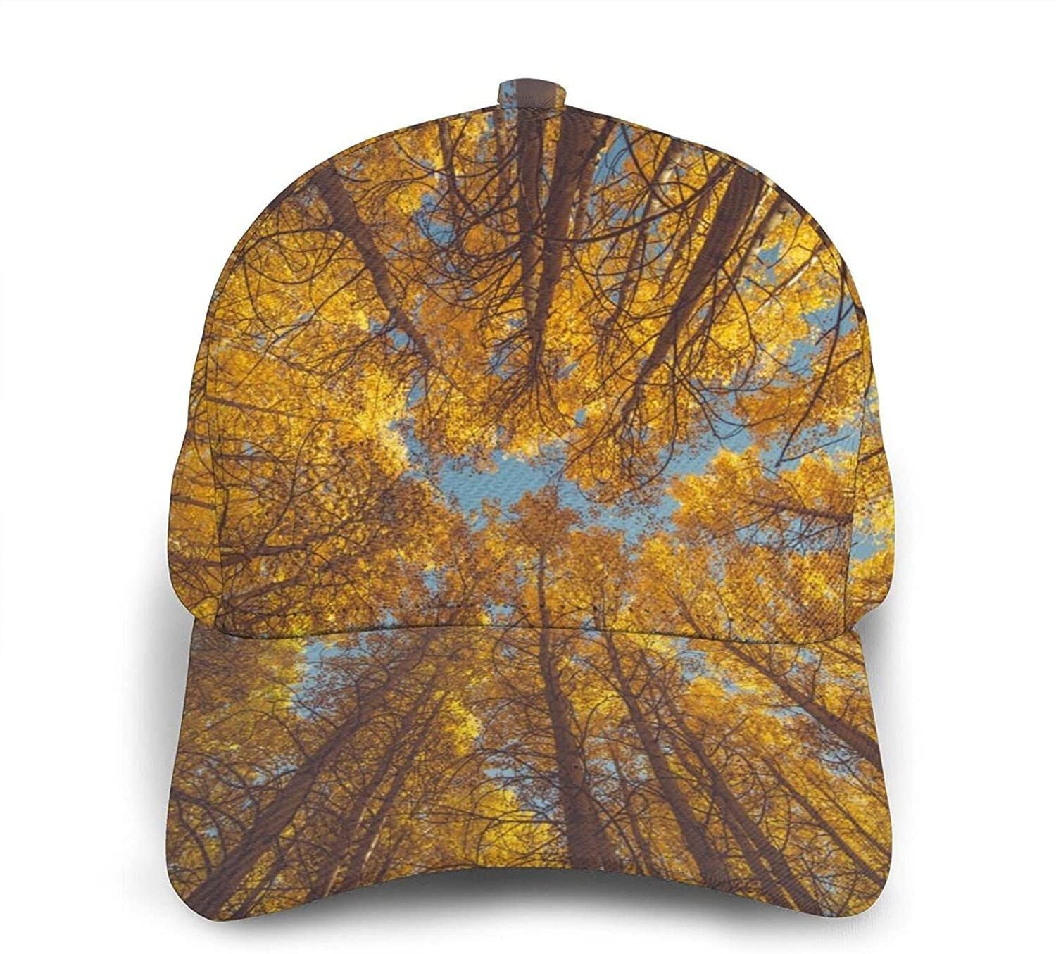 Yellow Tree Classic Baseball 3D Cap Adjustable Twill Sports Dad Hats For Unisex