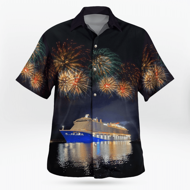 Us Cruise Mardi Gras 4Th Of July Hawaiian Shirt