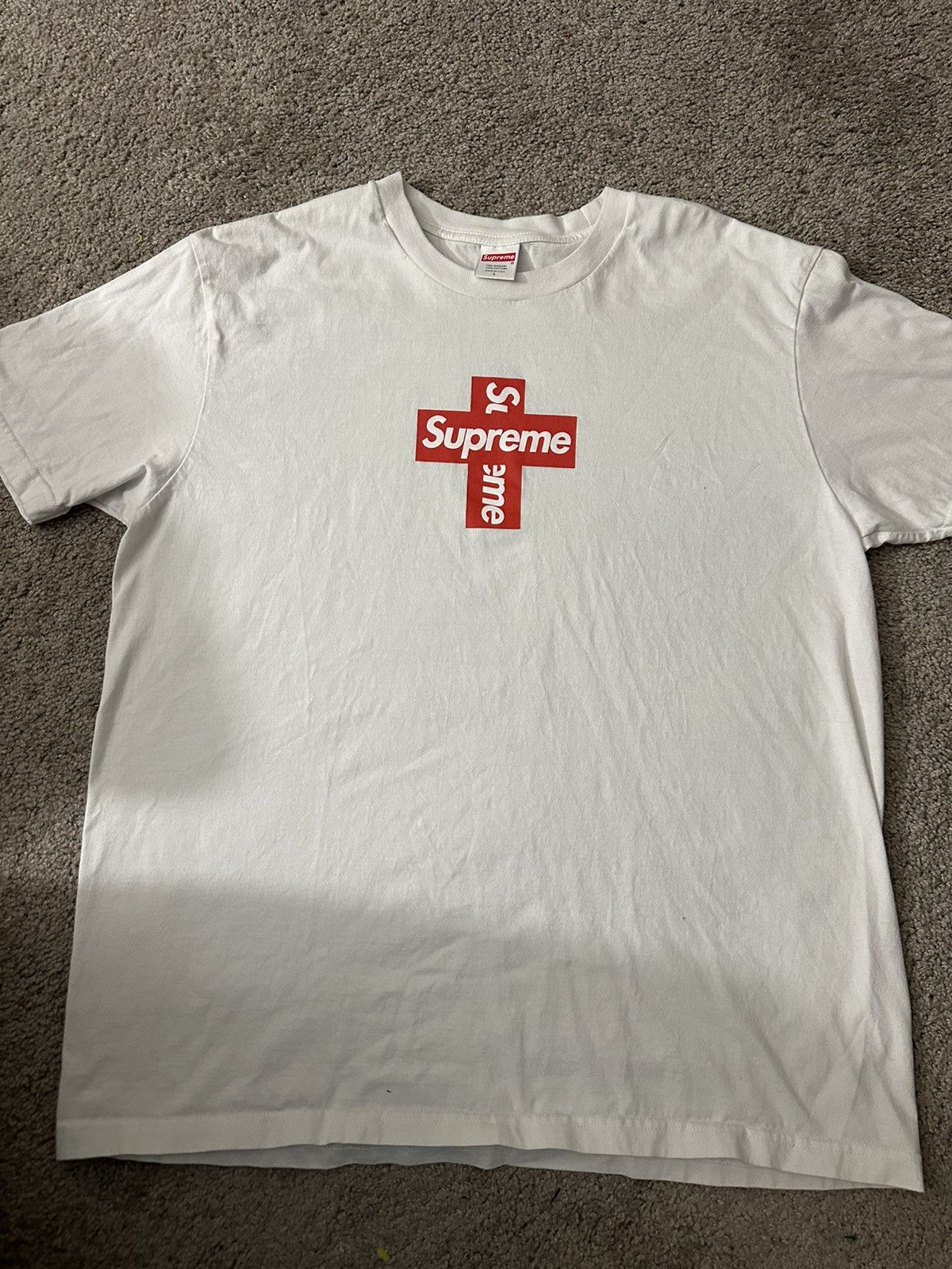 Supreme Cross Box Logo Shirt, Shirt Outfit, Gifts For Men, Gifts For Women