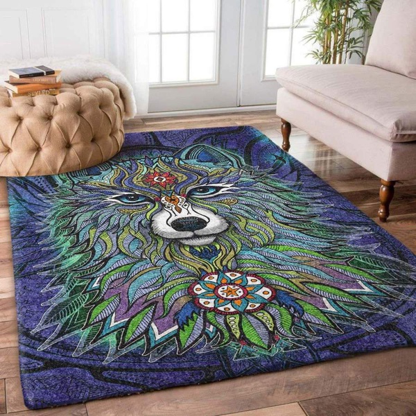 Wolf Mandala DD2210247R Rug