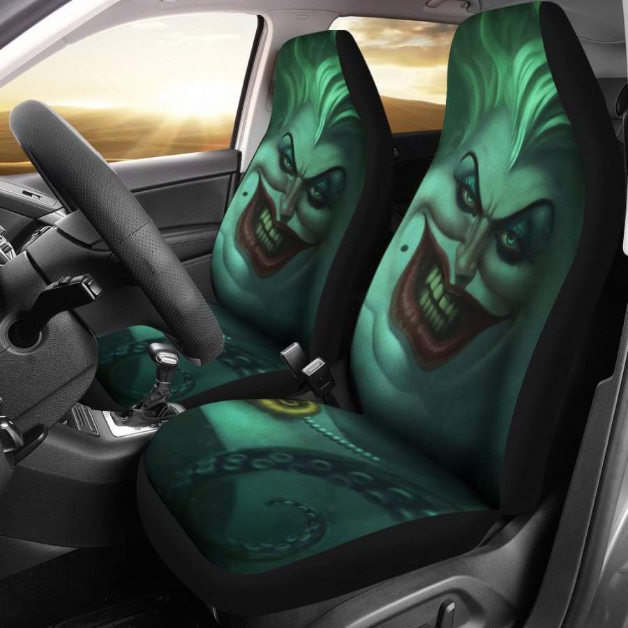 Ursula Art Car Seat Covers The Little Mermaid Cartoon Fan Gift