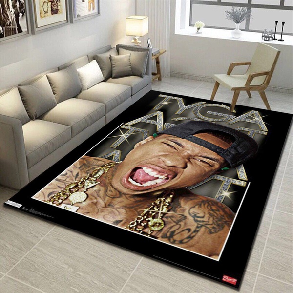 Tyga Bling Rug, Living Room Carpet