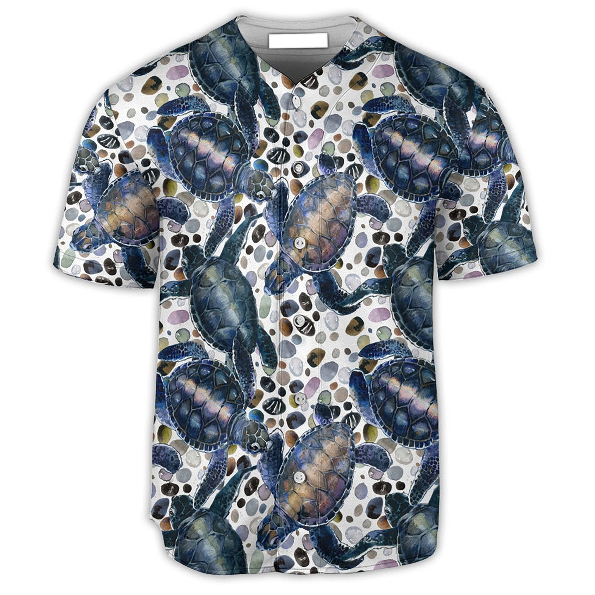 Turtle Art Fantastic Style – Baseball Jersey