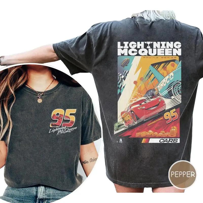 Two Sided Retro Queen Shirt Rusteze Cars Shirt Piston Cup Shirt Pixa Cars Shirts For Men and Women