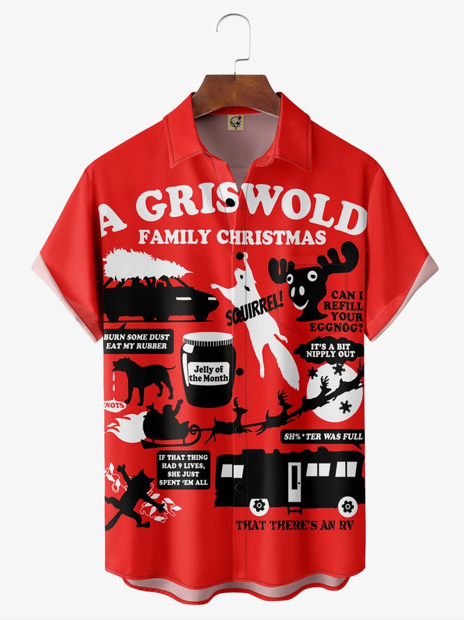 A Gisworld Family Christmas – Hawaiian Shirt