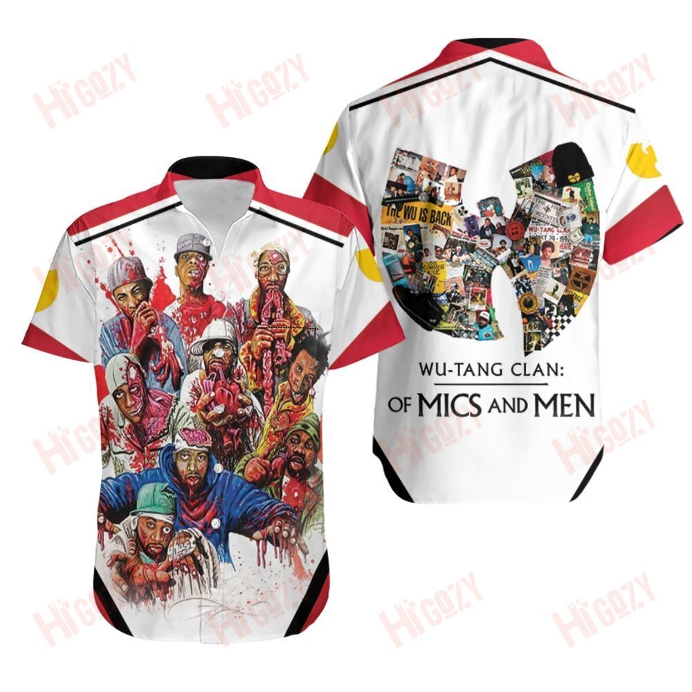 Wutang Clan Funny Zombie Hip Hop For Fan Hawaiian Shirt