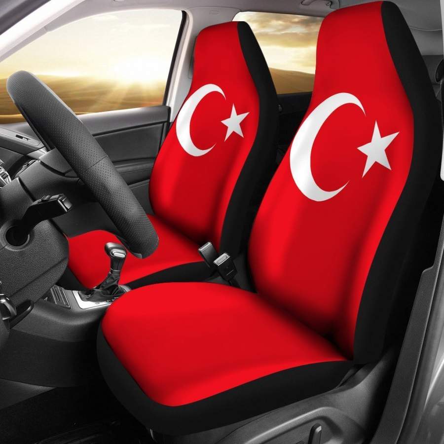 Turkey Flag Car Seat Covers