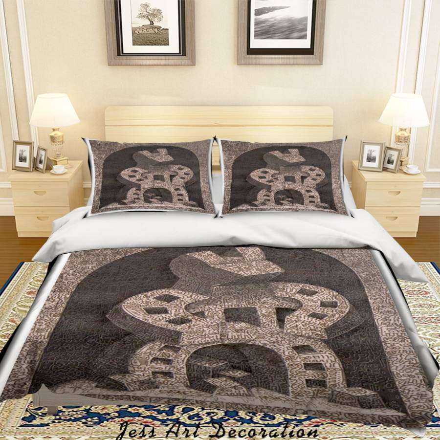 3D Speedy Graphito Asphalt Memories Sculpture Quilt Cover Set Bedding Set Duvet Cover Pillowcases  ZY D124