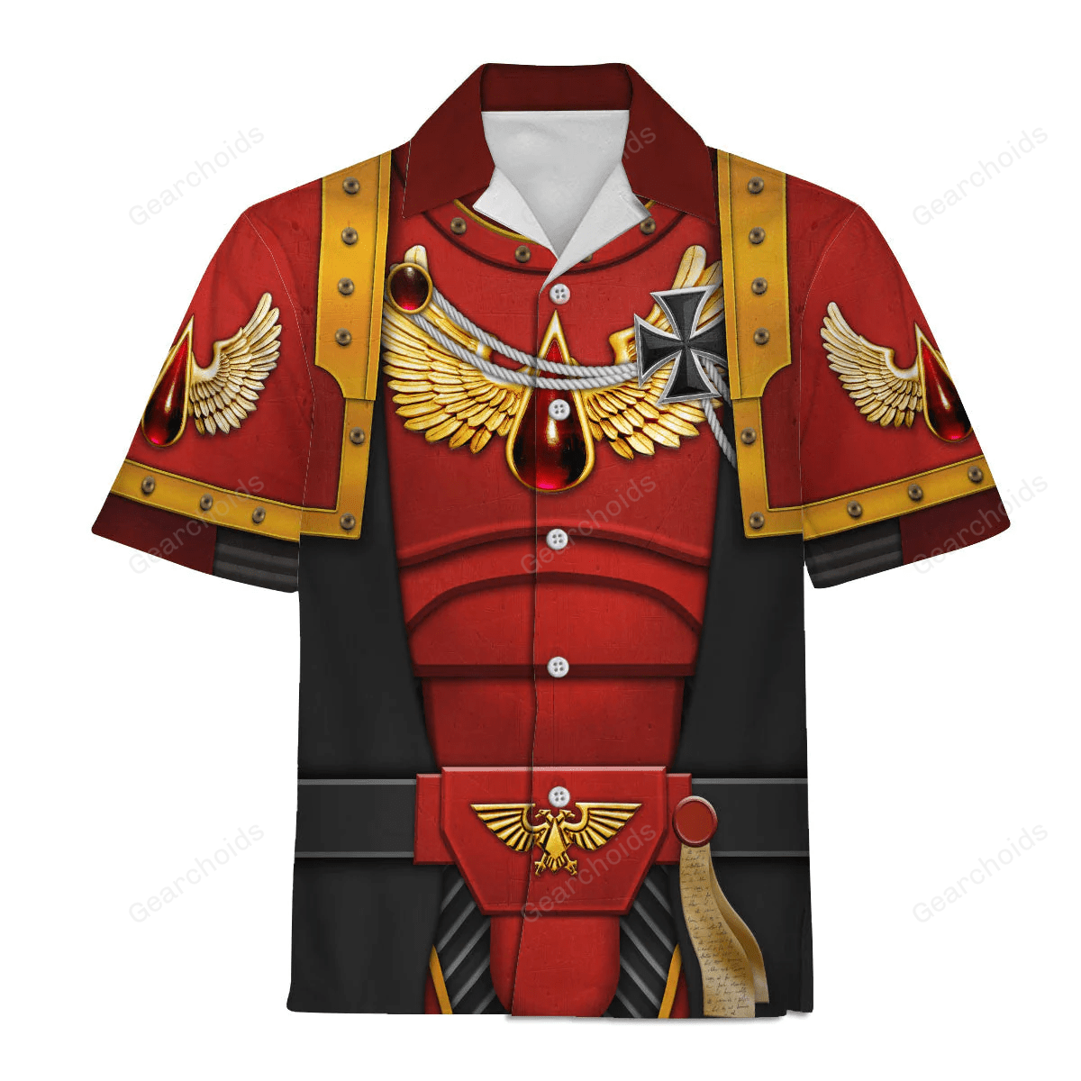 Warhammer Blood Angels Black Robe – Costume Cosplay Hawaiian Shirt