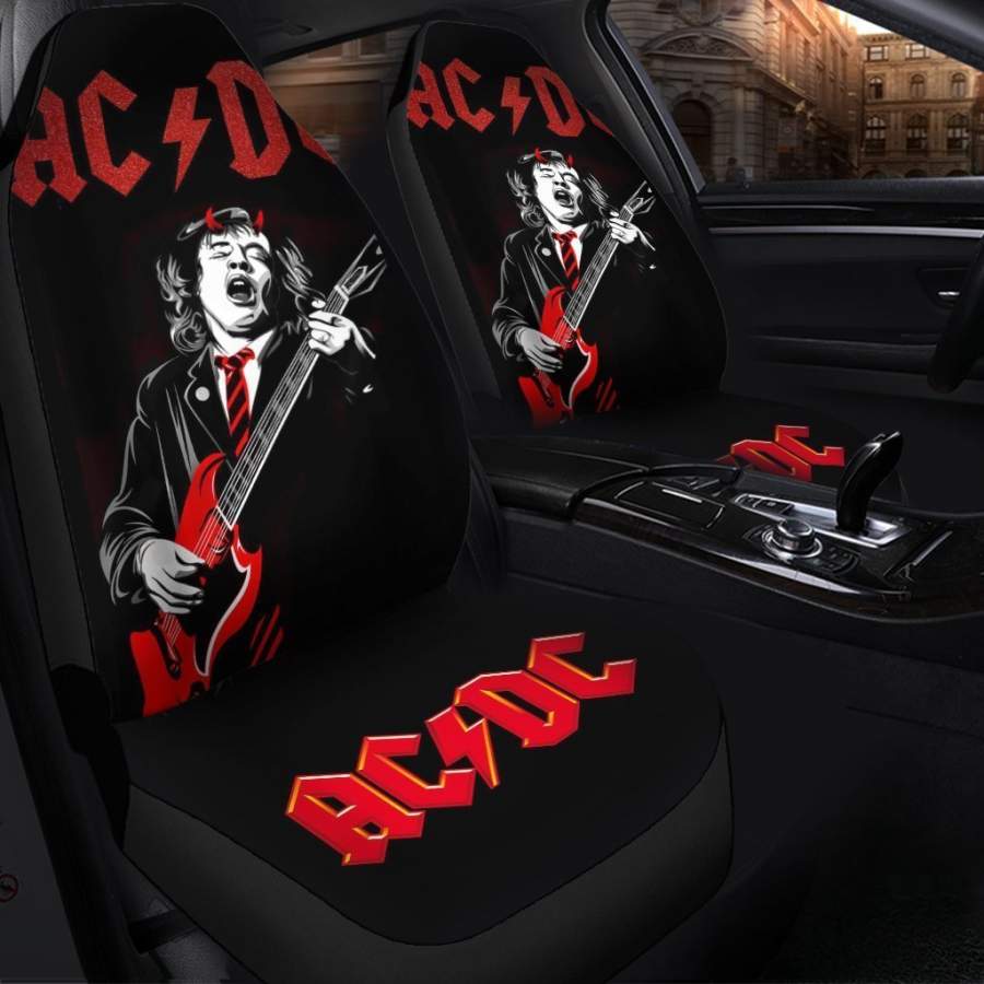 AC DC Rock Music Band Car Seat Covers