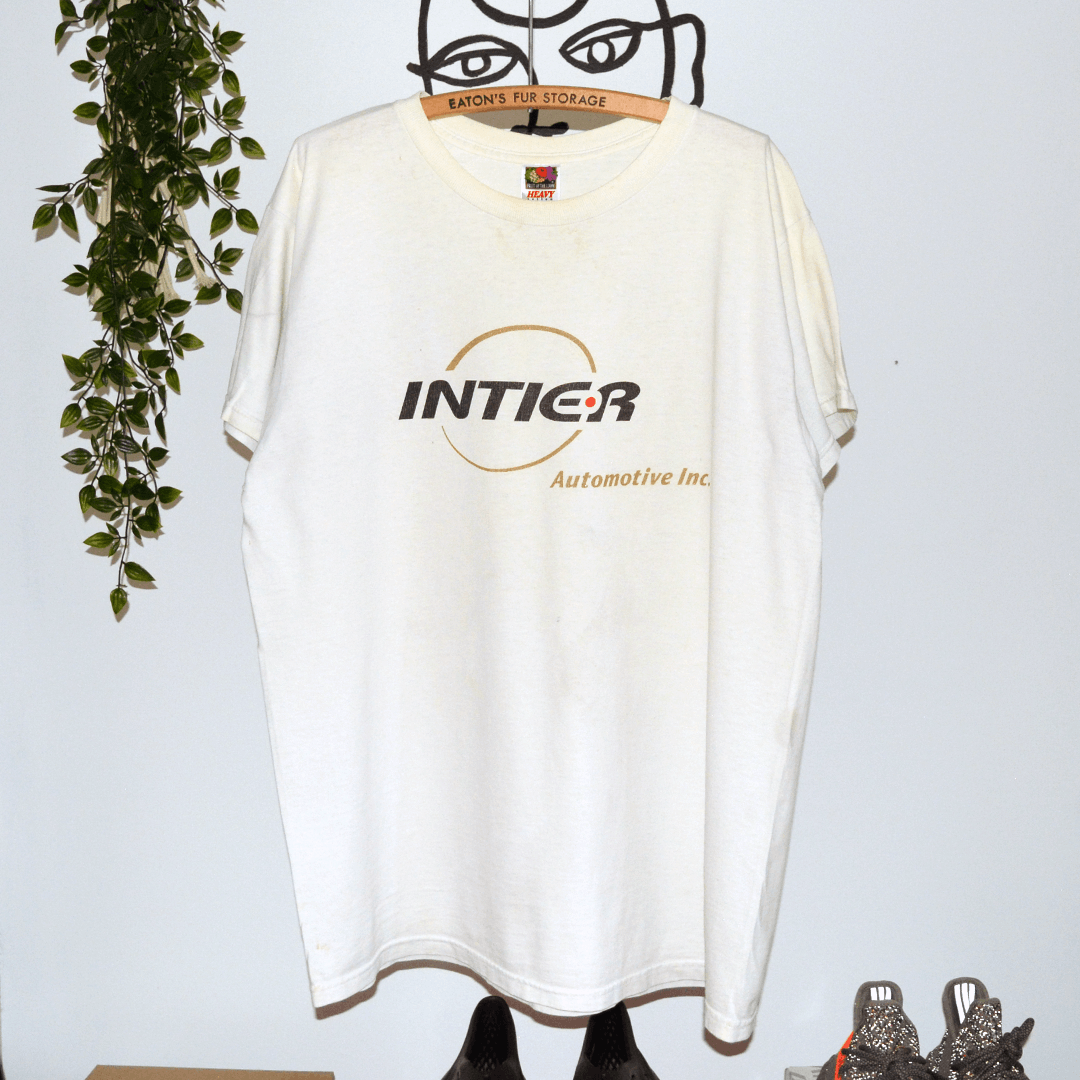 Vintage 90s Intier Automotive Company Mechanic Car Race, Shirt Outfit, Gifts For Men, Gifts For Women