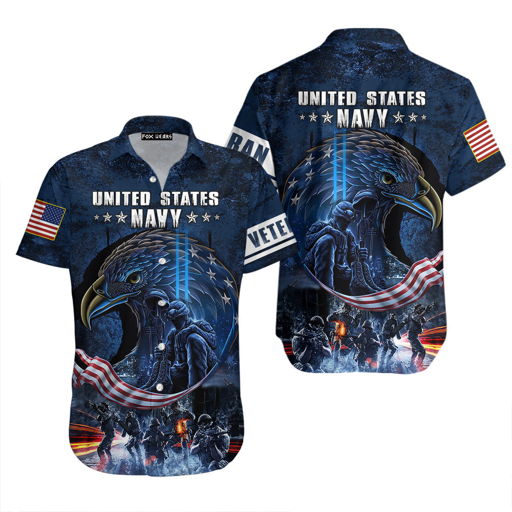 Us Army Veteran Aloha Hawaiian Shirts For Men & Women