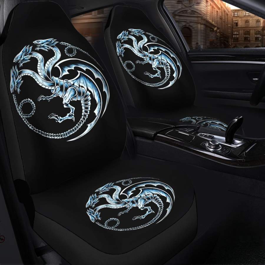 Yurioh X Game Of Thrones Dragon Car Seat Covers