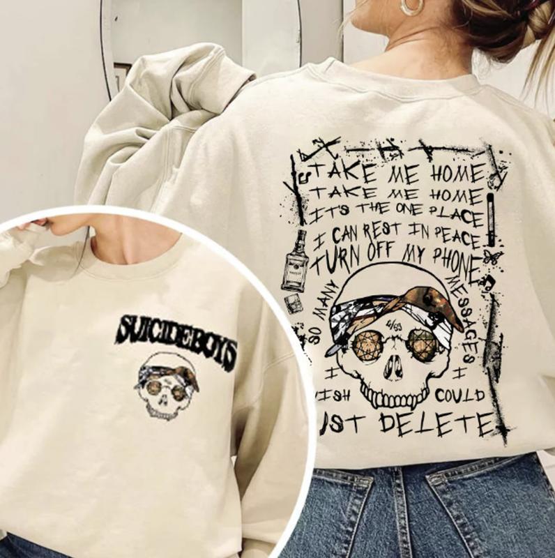 Take Me Home sweatshirt, BBoys Skeleton 2 Side sweatshirt, Vintage Fan sweatshirt