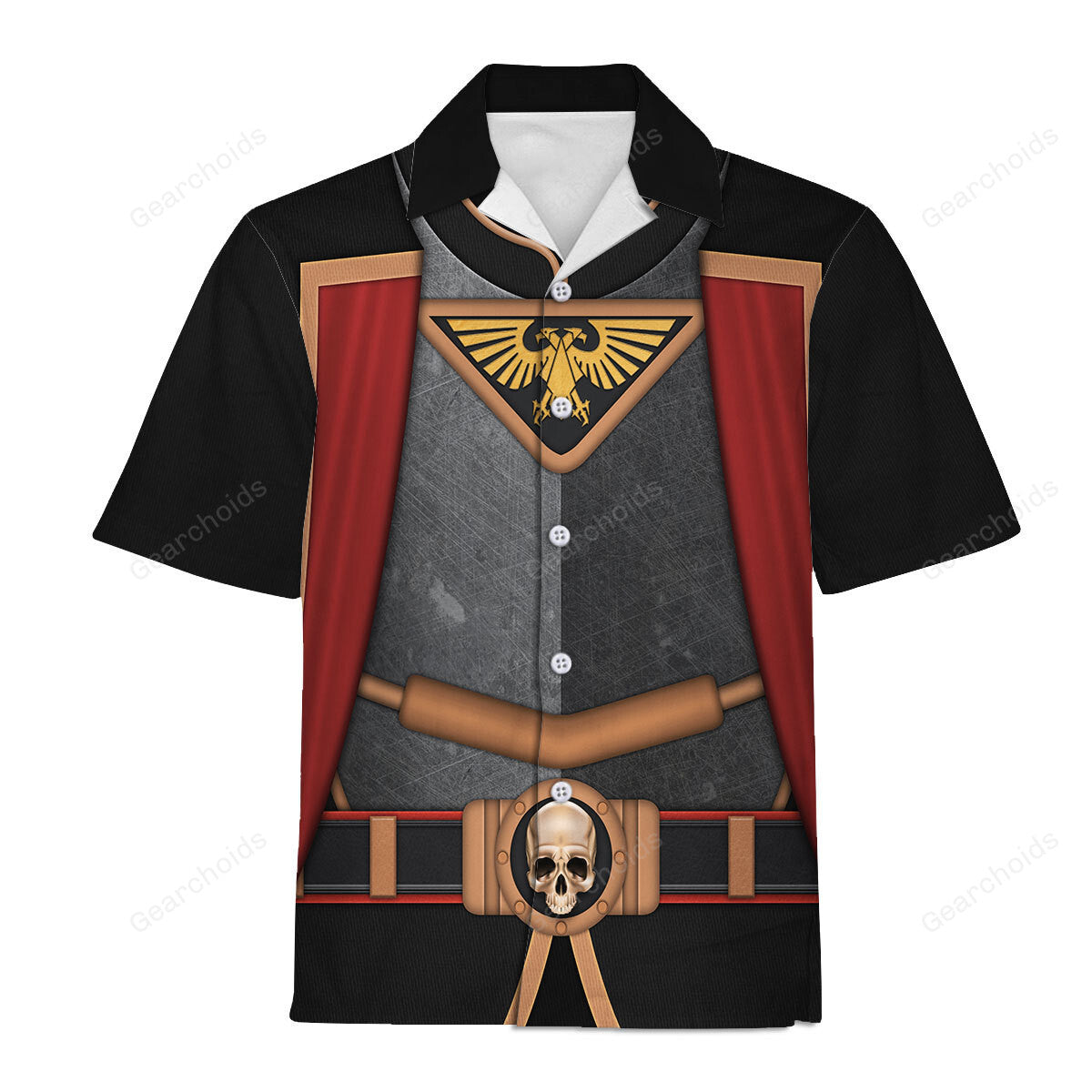 Warhammer Commissar Yarrick – Costume Cosplay Hawaiian Shirt