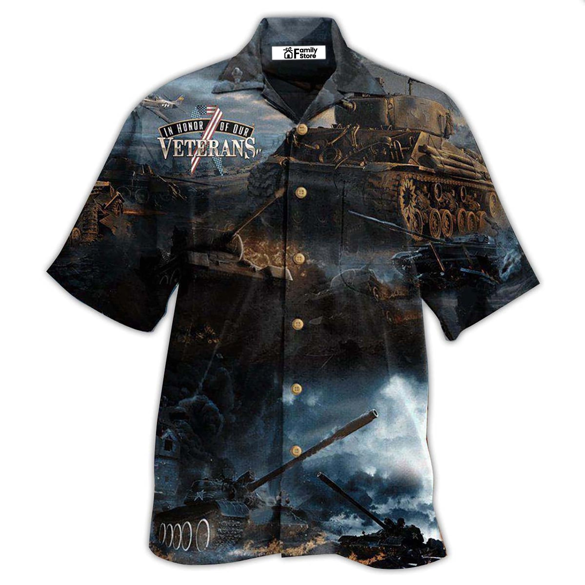 Veteran The Tanker Are Heroes – Hawaiian Shirt