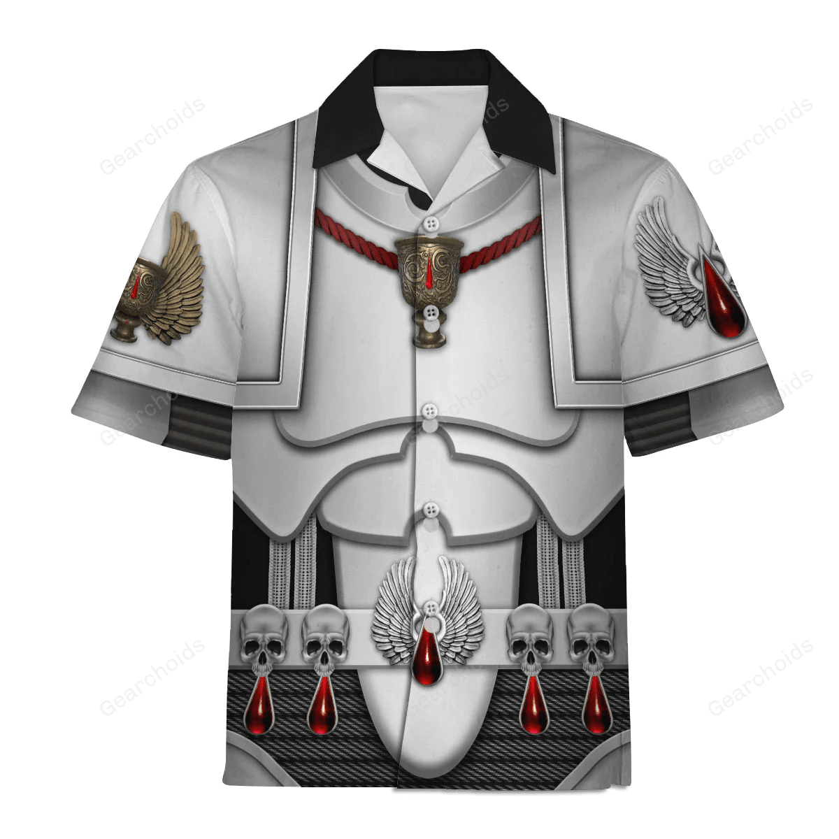 Warhammer Blood Angels Sanguinary Priests Version 1 – Costume Cosplay Hawaiian Shirt