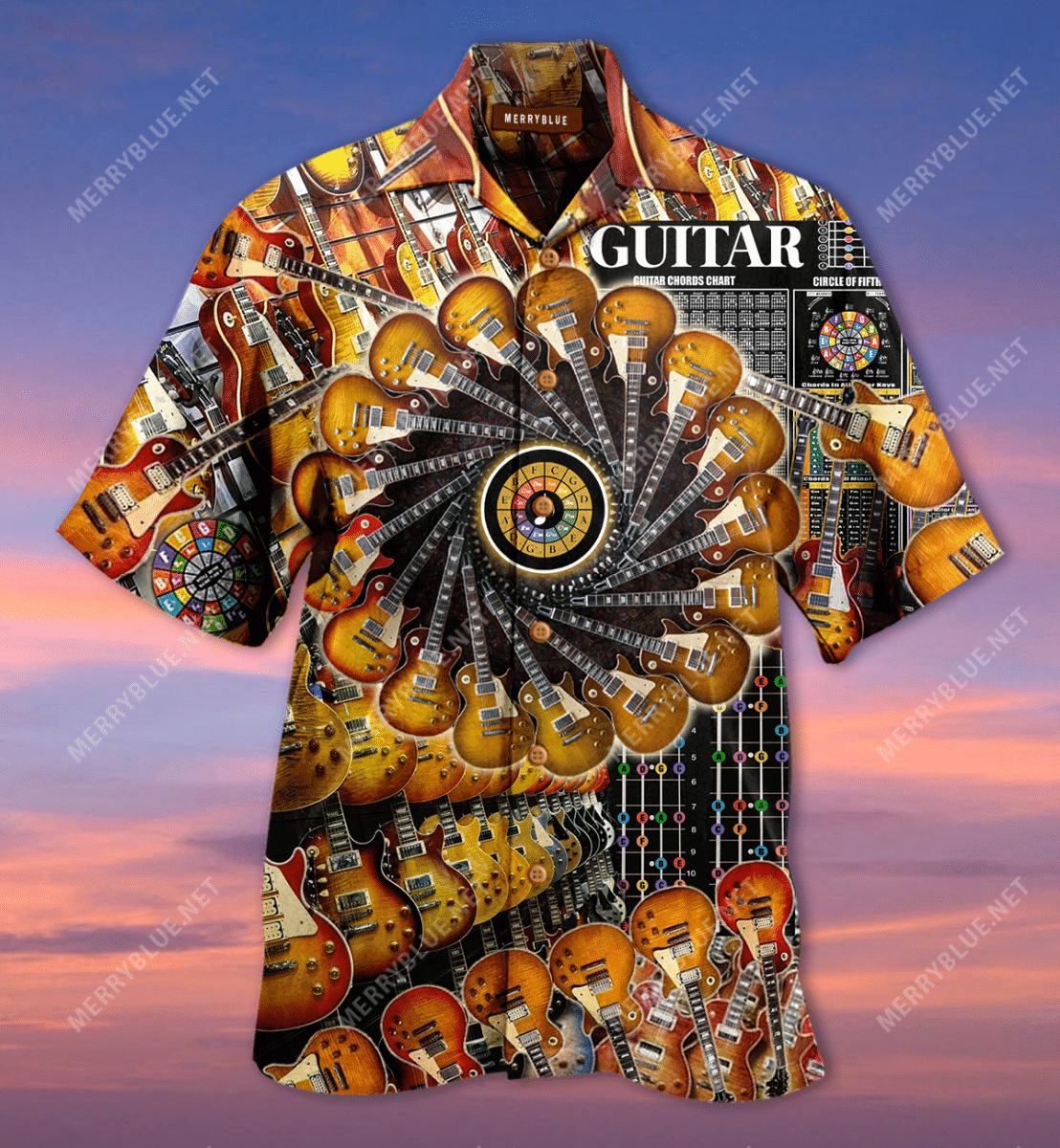 You Can Never Have Too Many Guitars Unisex Hawaiian Shirt