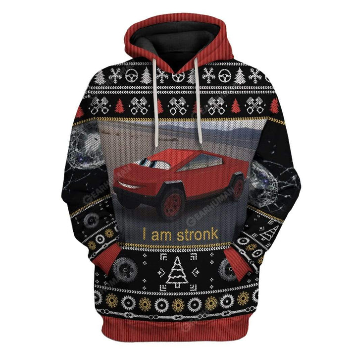 Ugly Mccybertruck Hoodie For Men And Women