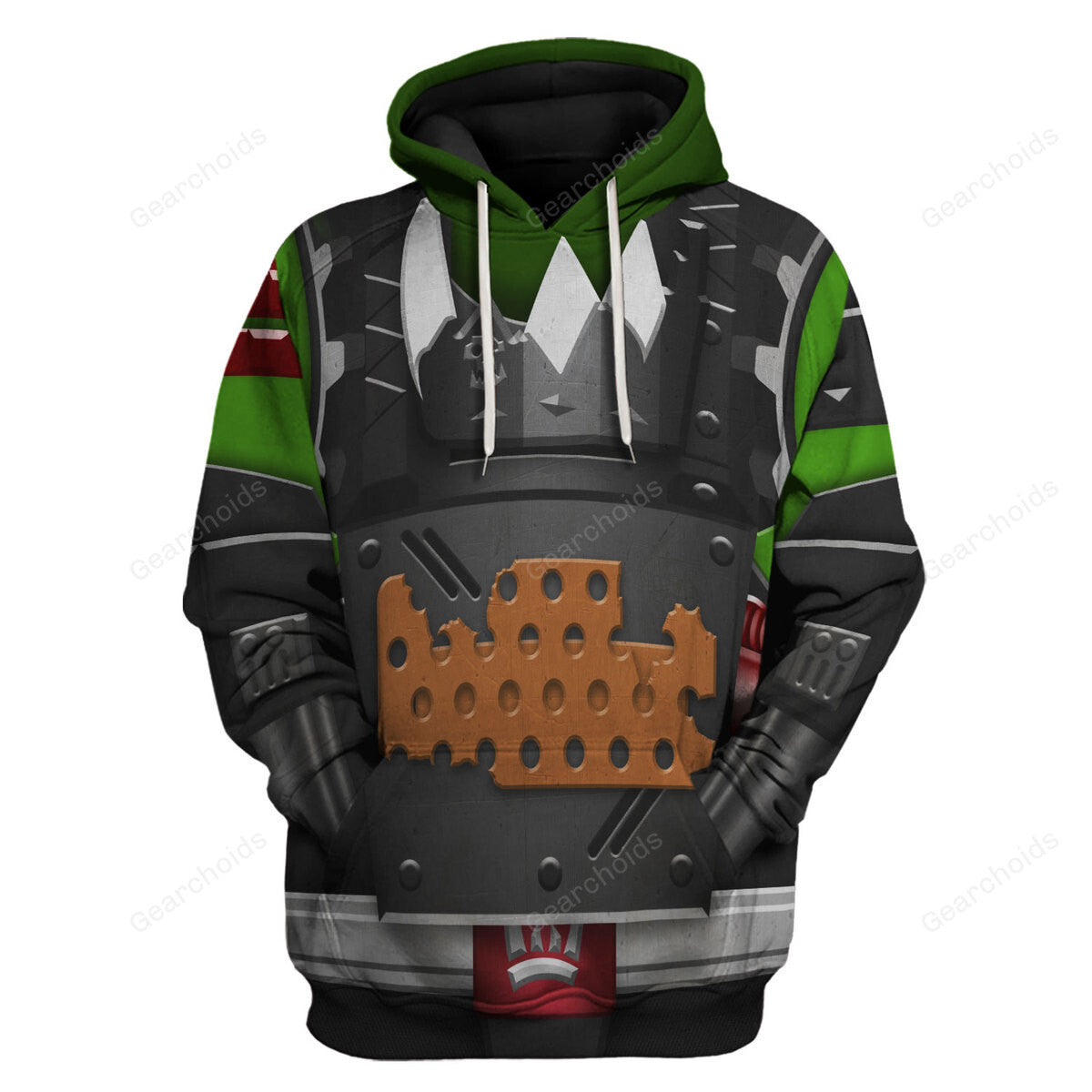 Warhammer Ork Meganob With Buzzsaw Mega Action – Costume Cosplay Hoodie Sweatshirt Sweatpants