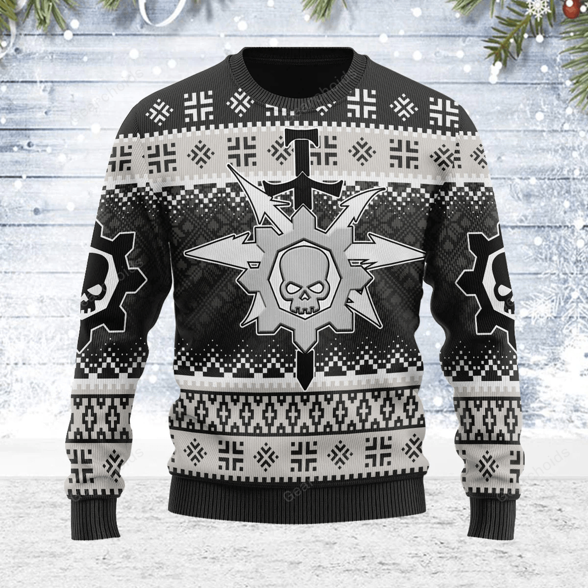 Warhammer Chaos Knights House Vextrix Iconic – Ugly Christmas Sweater