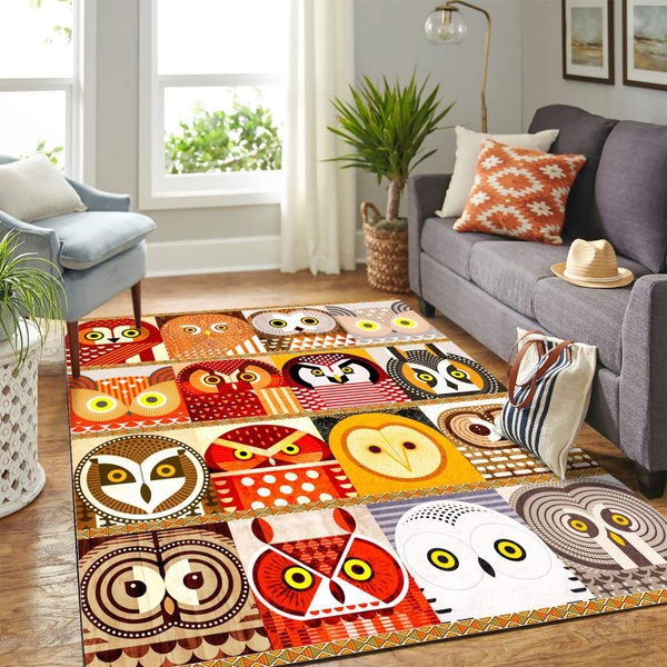 2020 Owl Mk Carpet Area Rug – Home Decor – Bedroom Living Room Décor