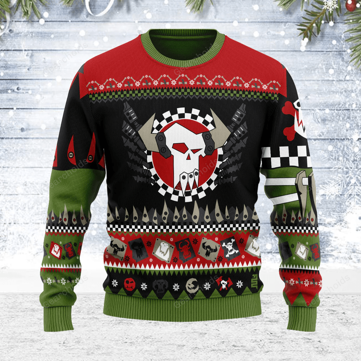 Warhammer Orks Iconic – Ugly Christmas Sweater