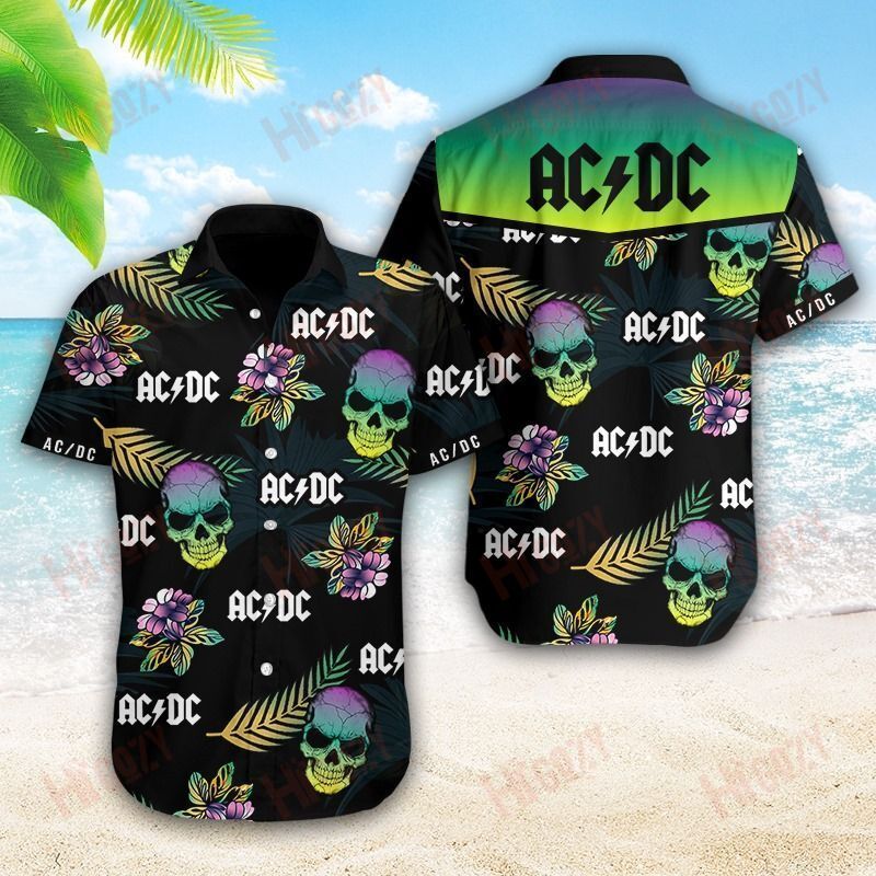 Ac/Dc Hawaii Shirts, Ac/Dc Sleeve Shirts Ac/Dc Aloha Shirts – Spnv391