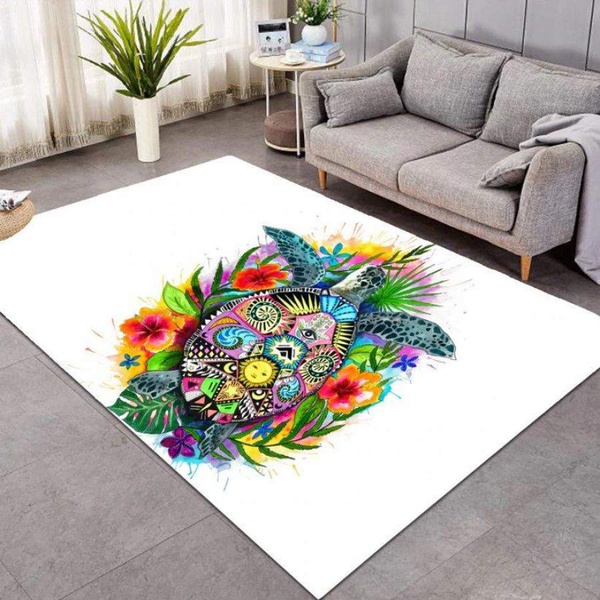 Turtle Bohemia CLT240716 Living Room Rug