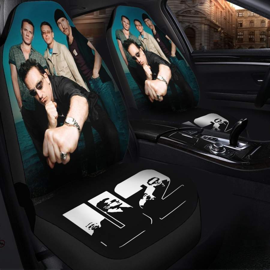 U2 Rock Band Car Seat Covers