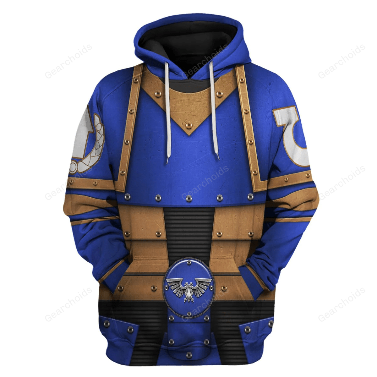 Pre-Heresy Ultramarines Legion In Mark Ii Crusade – Costume Cosplay Hoodie Sweatshirt Sweatpants