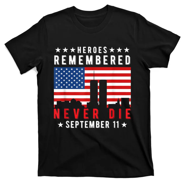 Patriot Day, Never Forget 911 Memorial Peace Day Unisex Shirt