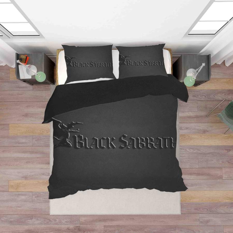 3D Black Sabbath Quilt Cover Set Bedding Set Duvet Cover Pillowcases SF61