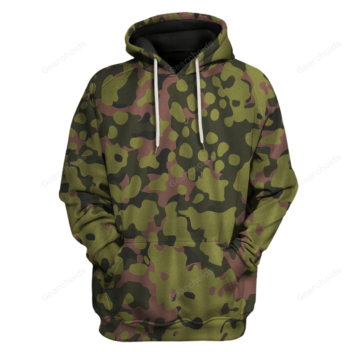 Waffen Ss Type Ii M42 Oakleaf A Smock Dark Variant Hoodie Sweatshirt Sweatpants