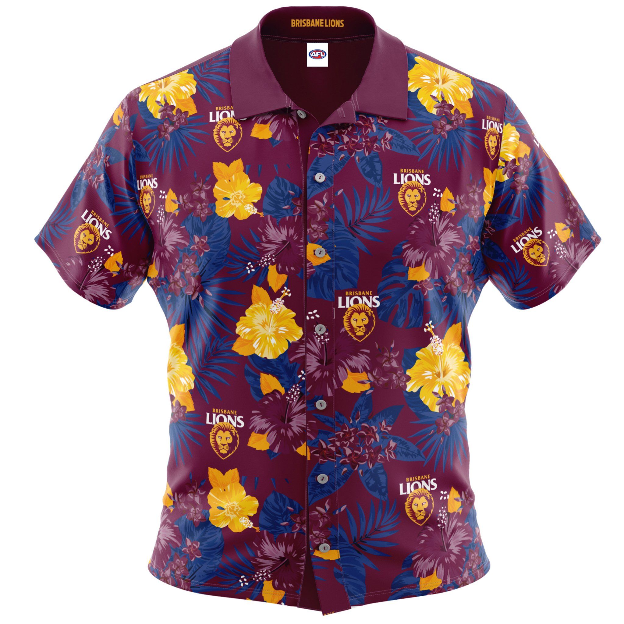 Afl Brisbane Lions Hawaiian Shirt